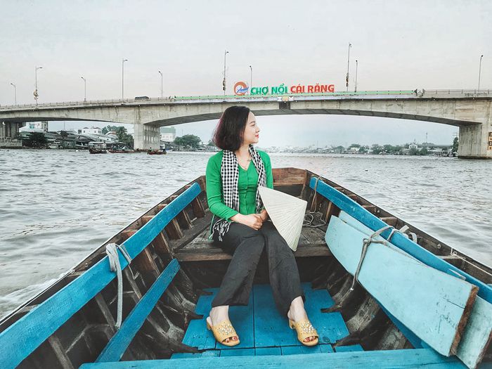 Chợ nổi Cái Răng buổi sớm