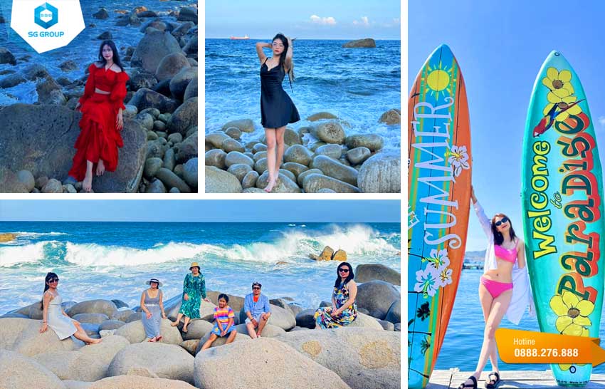 Hải sản tươi trên đảo