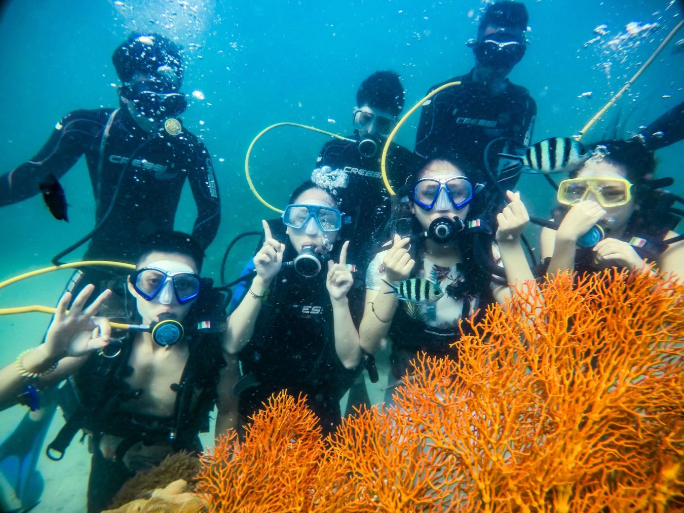 Tour đi bộ dưới biển tại công viên Namaste Phú Quốc