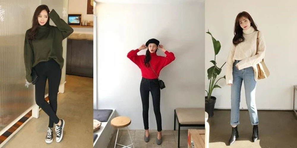 Trang phục đi ngắm lá đỏ mùa thu