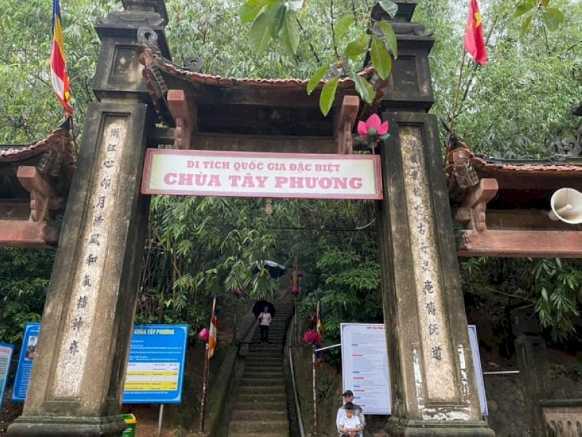 Chùa Tây Phương núi Dinh - Nguồn: Internet