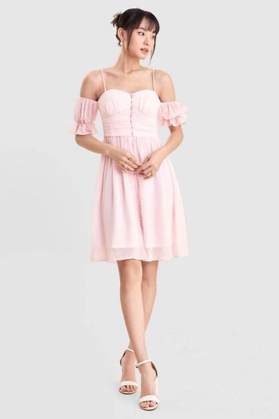 Đầm maxi đi biển nhẹ nhàng