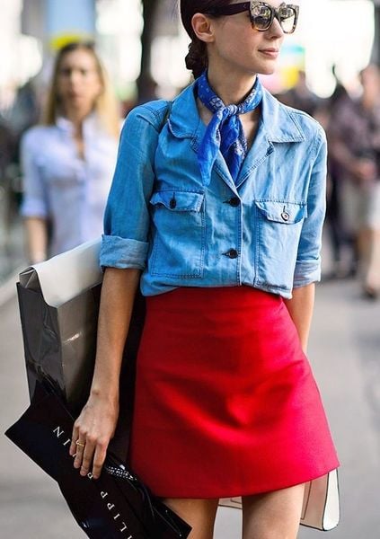 Kiểu xắn tay áo J.Crew
