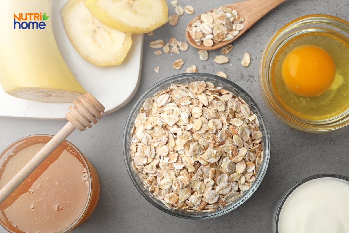 Nguyên liệu yến mạch cho món ăn eat clean