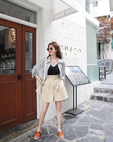Quần shorts xếp ly xu hướng 2026