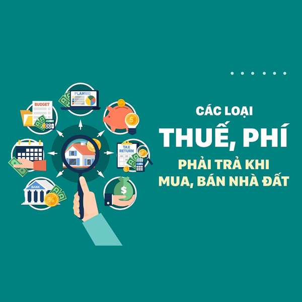 Các khoản phí khi mua nhà đất