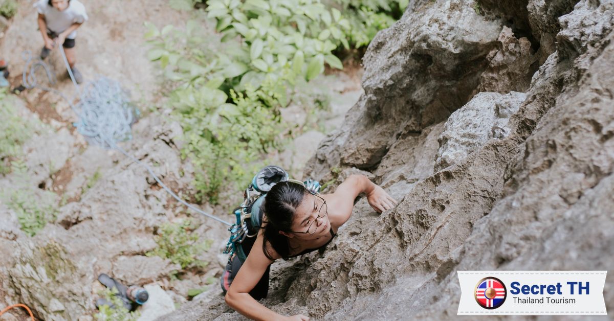 Khu vực leo núi tại vườn quốc gia Pha Chong Na Yoi