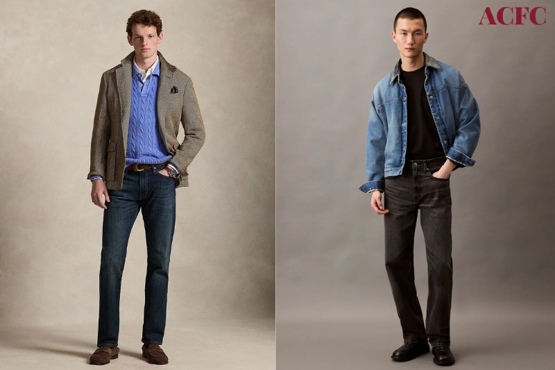Cẩm Nang Quần Jeans Ống Đứng Nam: Cách Chọn Phom Chuẩn Bụi Bặm