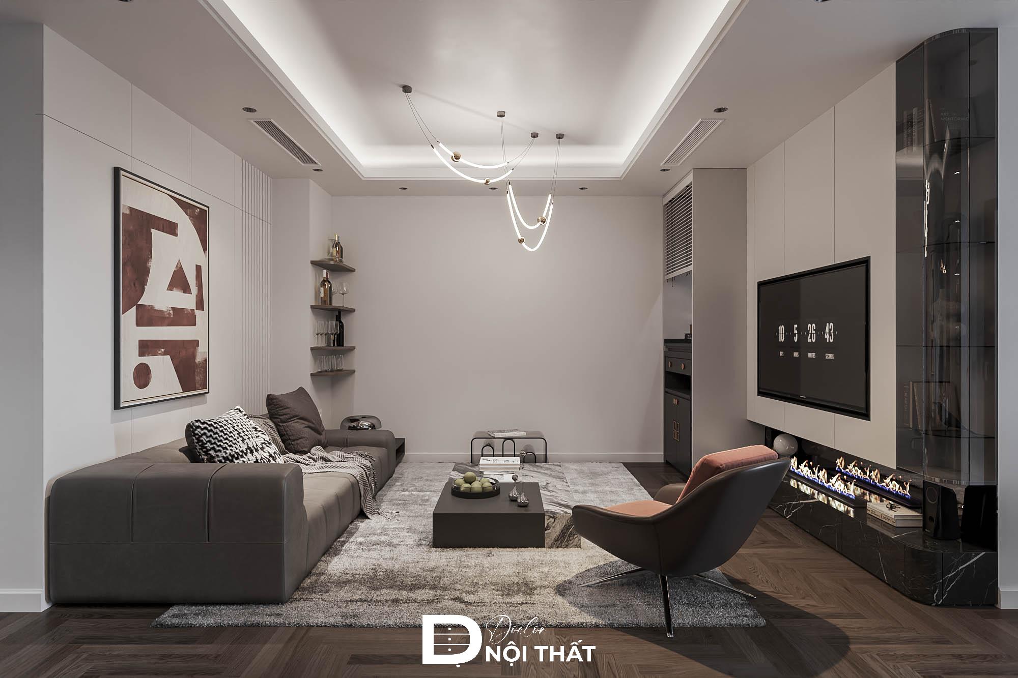 Xác định diện tích phòng khách trước khi thiết kế