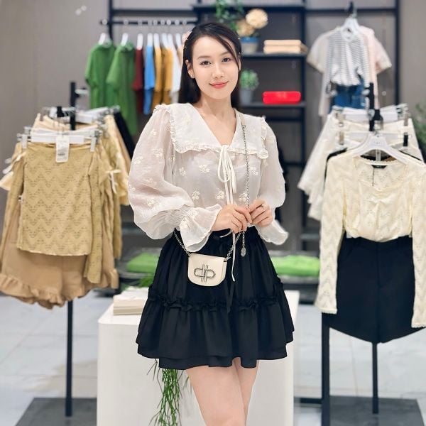 Layout makeup tông màu hồng đào nhẹ nhàng dễ thương