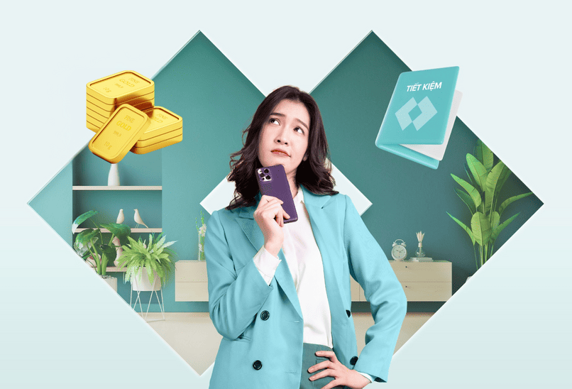 So sánh ưu nhược điểm giữa mua vàng và gửi tiết kiệm
