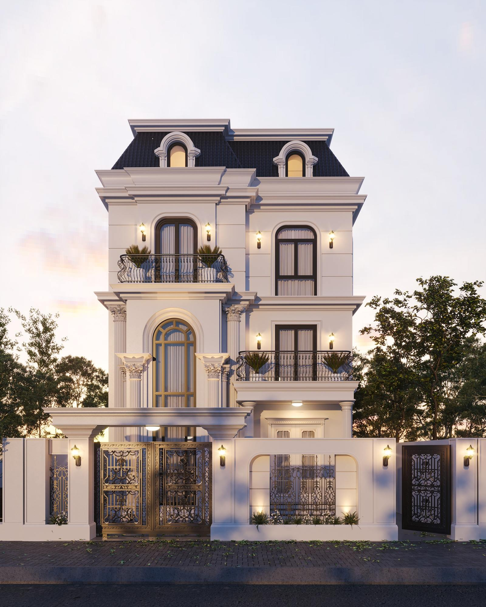 Chọn phong cách và vật liệu để tạo cảm giác sang trọng