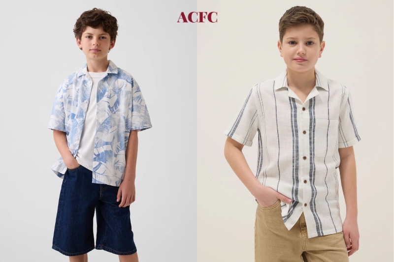 Áo Sơ Mi Bé Trai: Gợi Ý Phối Đồ Cho Đi Học, Đi Chơi Và Dịp Đặc Biệt