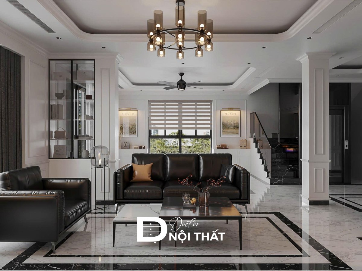 Mẫu trang trí phòng khách đẹp, sang trọng nhất 2026
