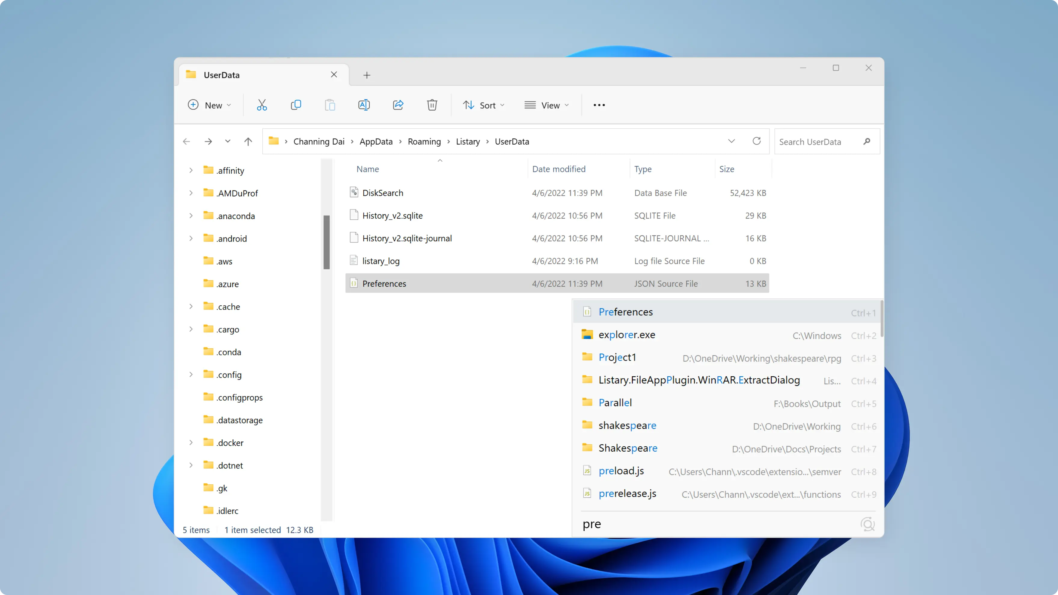 Tích hợp Listary trực tiếp vào hộp thoại hệ thống File Explorer