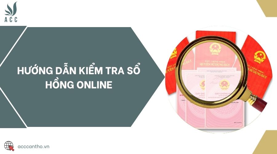 Kiểm tra sổ hồng