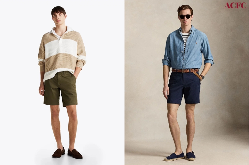 Tiêu Chí Mua Quần Short Chino: Mặc Đẹp Chuẩn Phong Cách Smart-Casual