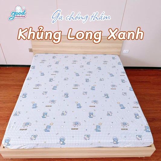 Ga Chống Thấm Goodmama - Mẫu Khủng Long Xanh