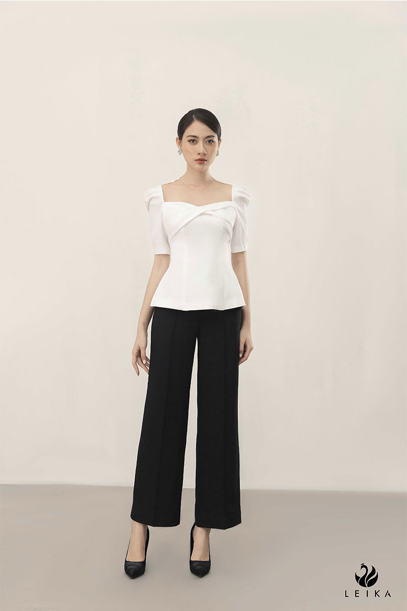 Cách phối quần ống loe