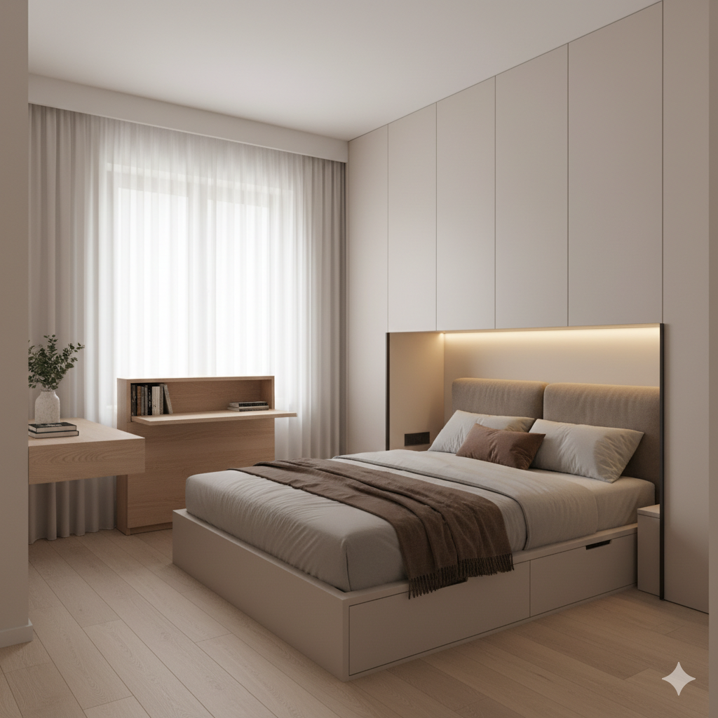 Nội thất đa công năng và tinh gọn