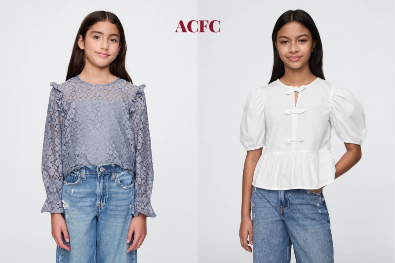 Áo Kiểu Trẻ Em: Những Thiết Kế Tạo Điểm Nhấn Cho Phong Cách Của Bé