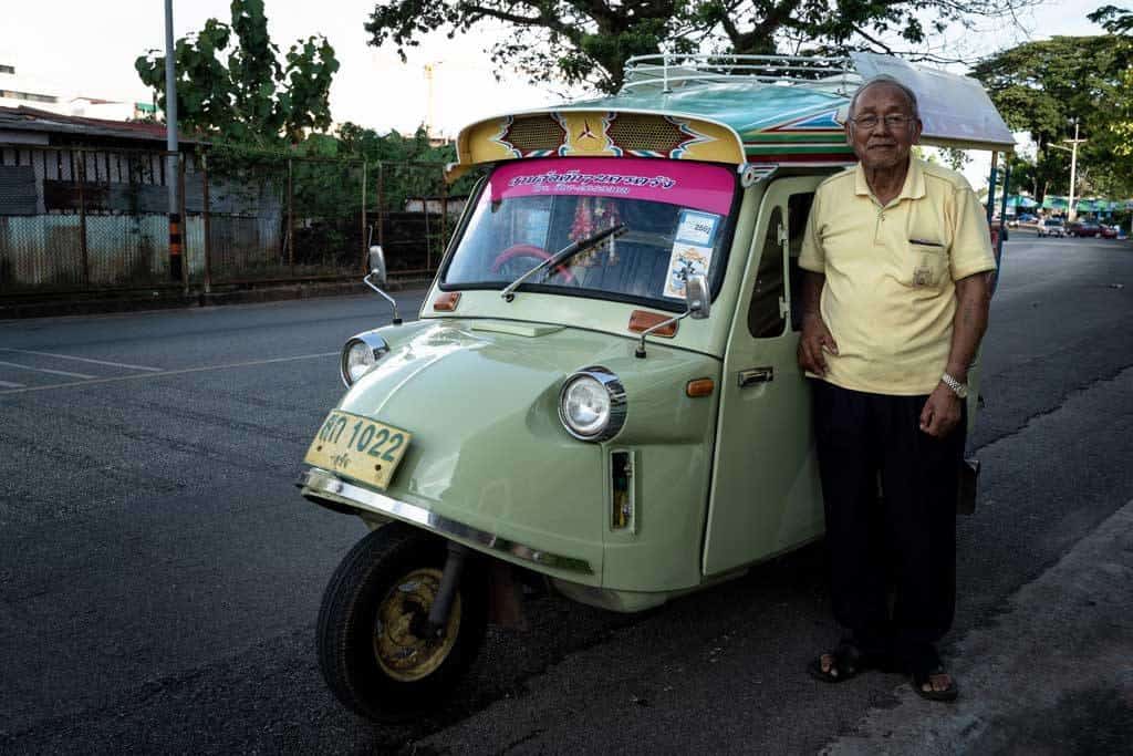Những chiếc xe Tuk Tuk đầu ếch biểu tượng của Trang
