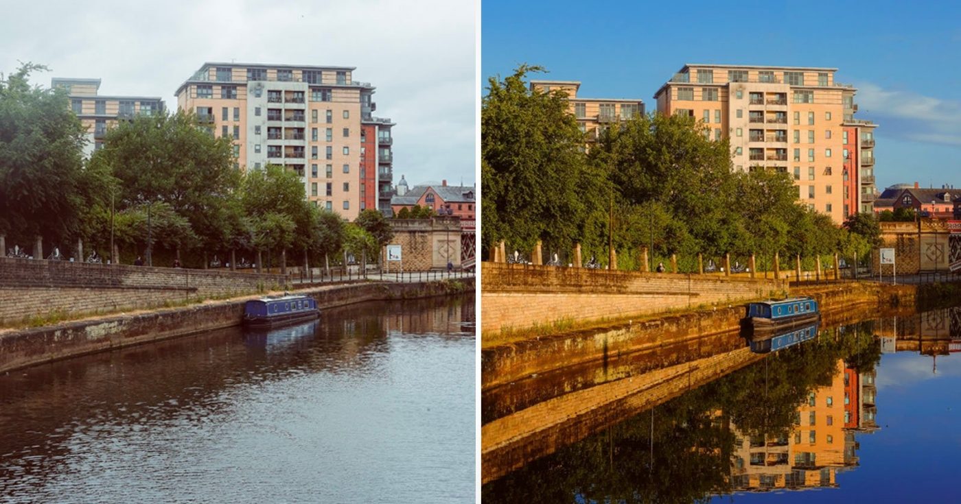 Ánh sáng tự nhiên dịu nhẹ