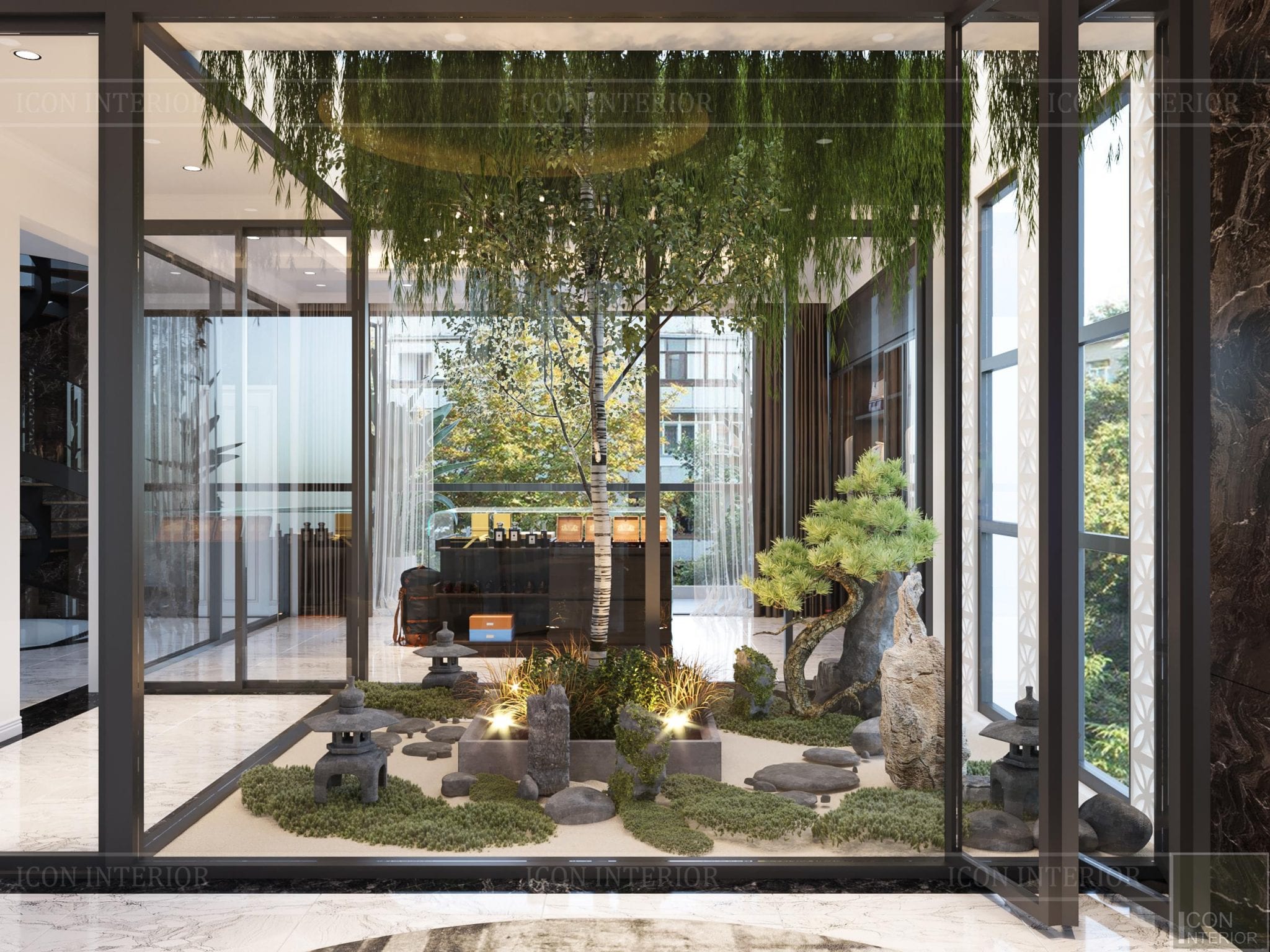 Bố cục mở cho căn hộ