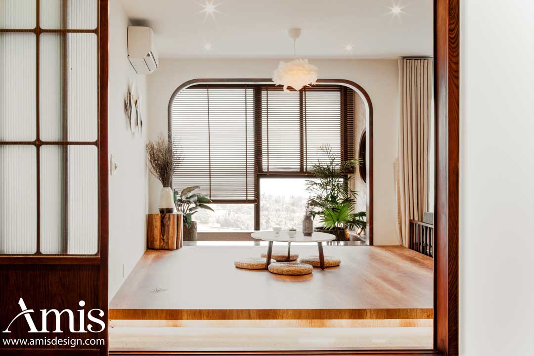 Thiết kế căn hộ chung cư hiện đại với phong cách Japandi