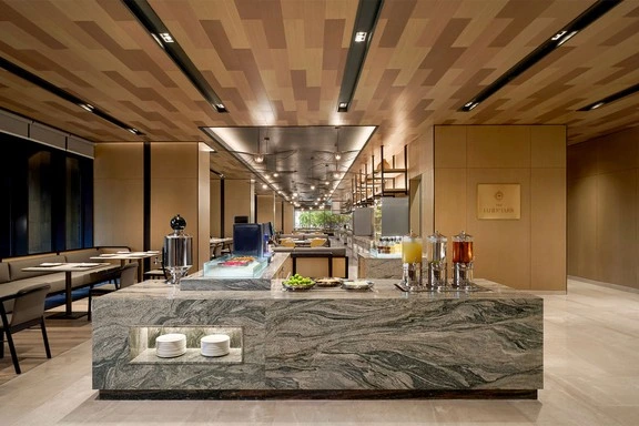 Sảnh đón cư dân sang trọng