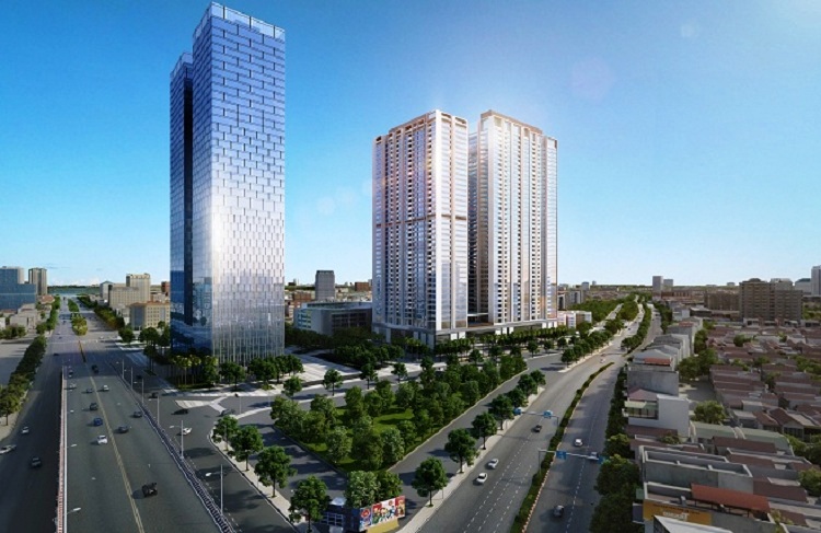 Căn hộ hạng sang nhìn từ trên cao