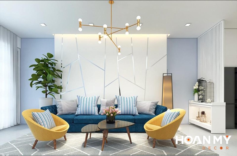 Trang trí phòng khách phong cách Hiện Đại