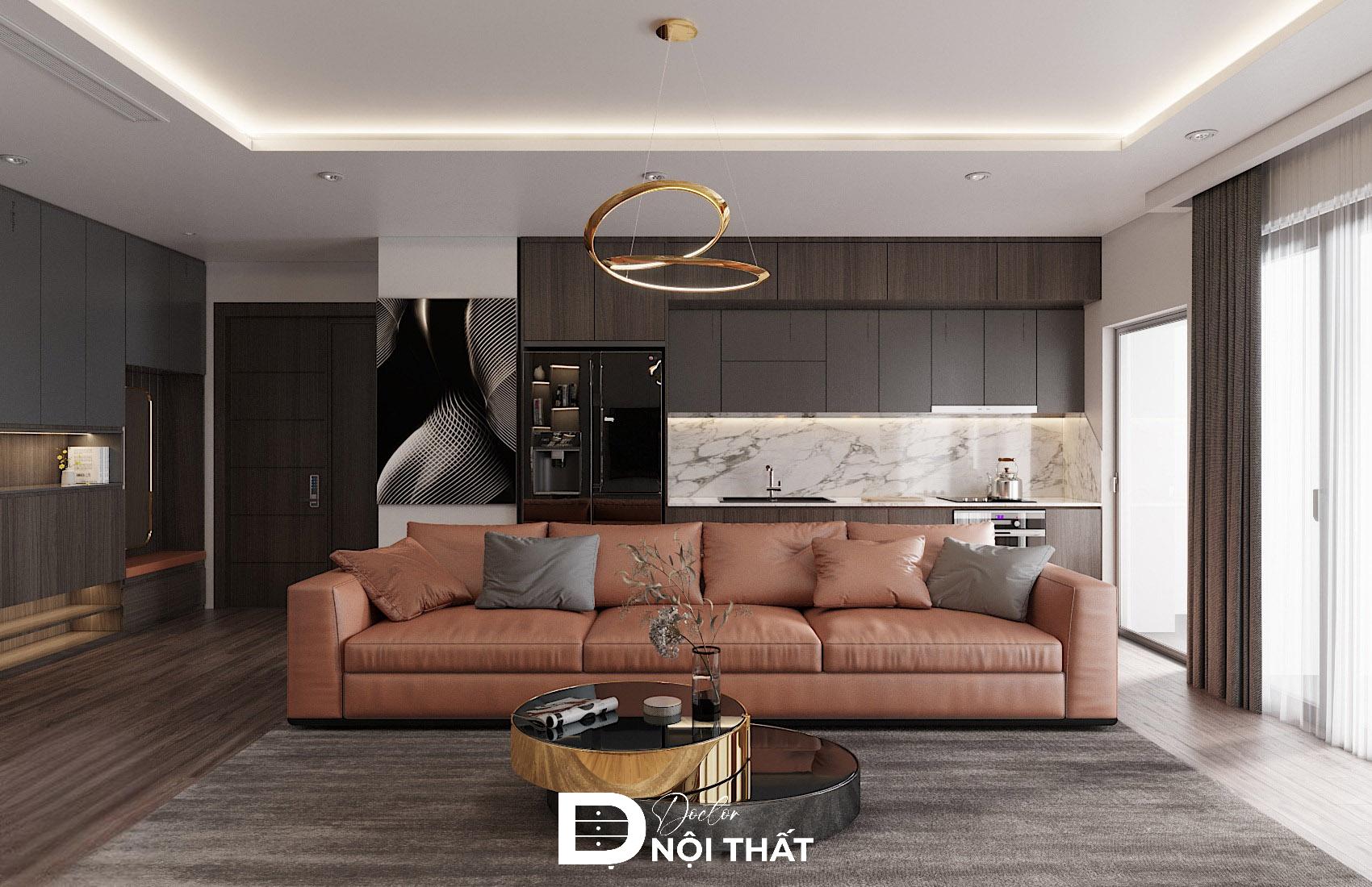 Căn hộ 90m2 hiện đại rộng rãi