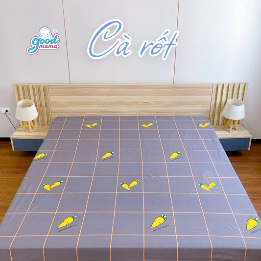 Ga Chống Thấm Cao Cấp Goodmama - Mẫu Cà rốt
