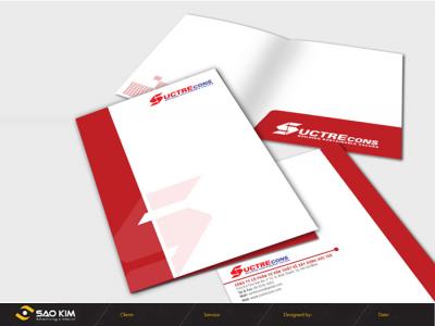 Thiết kế nhận diện thương hiệu Công ty Cổ Phần Tư vấn thiết kế Xây dựng Sức Trẻ