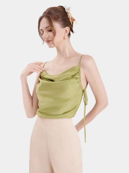 Phối màu vàng chanh cùng sắc hồng pastel trẻ trung