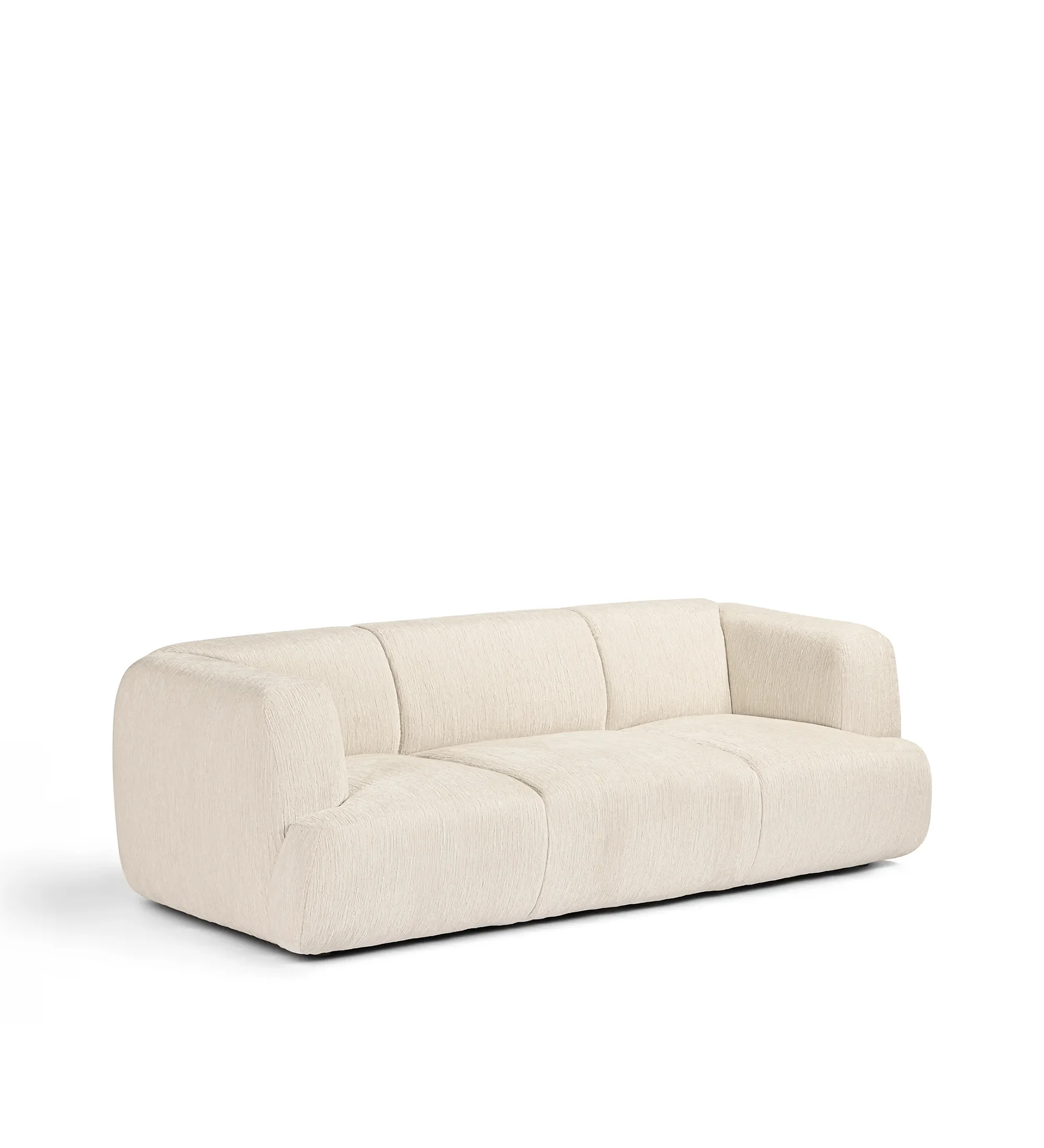 Sofa Bubble với đường nét bo tròn tạo điểm nhấn thị giác mạnh mẽ cho không gian phòng khách