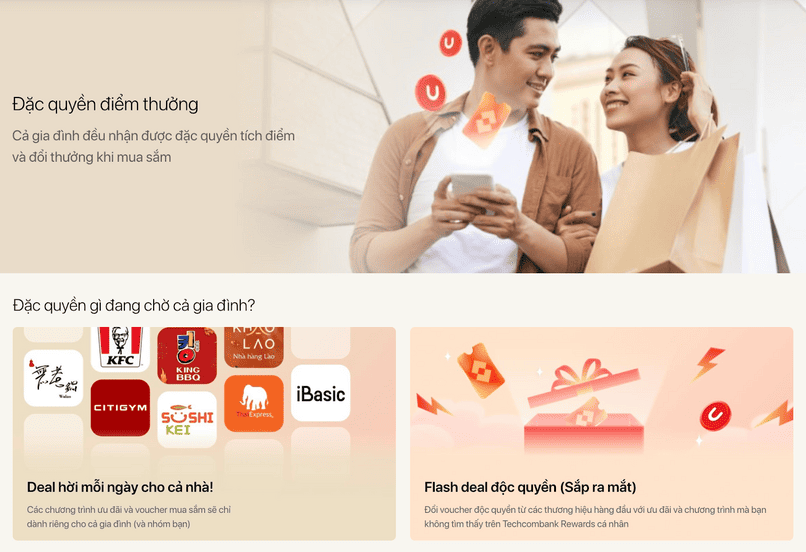 Đặc quyền tích điểm, đổi thưởng