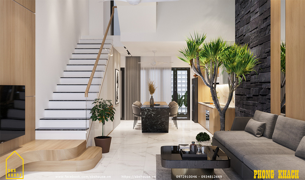 thiết kế phòng khách nhỏ đơn giản