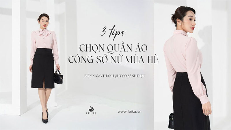 Quần áo công sở mùa hè