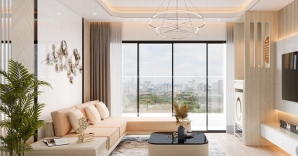 Căn hộ chung cư hiện đại ở đô thị