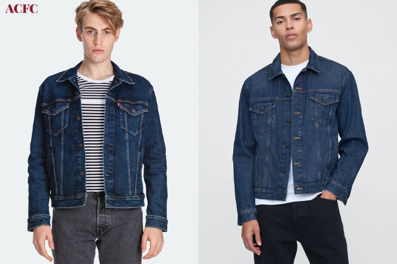 Cách Chọn Áo Khoác Denim Nam Chuẩn Phom: Không Cộm Cứng Và Bụi Bặm