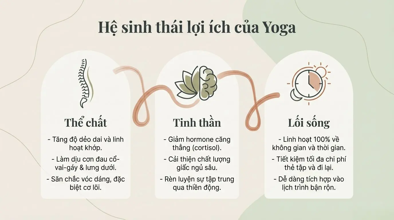 Hệ sinh thái lợi ích của yoga