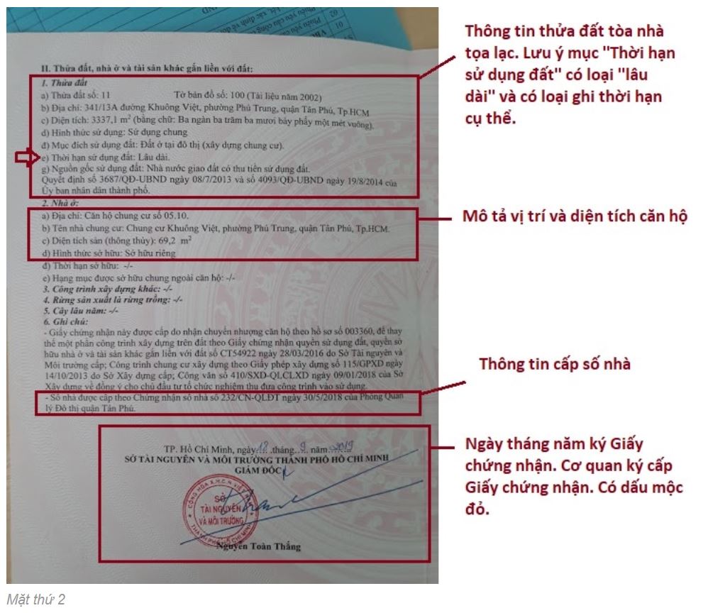 Hồ sơ mua bán nhà đất