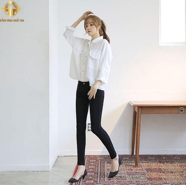 Phối đồ áo sơ mi nổi bật