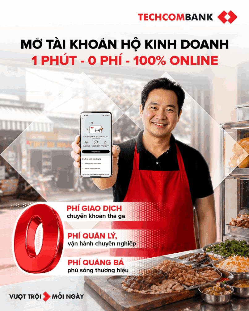 Mở tài khoản hộ kinh doanh để quản lý tài chính và tuân thủ thuế hiệu quả hơn