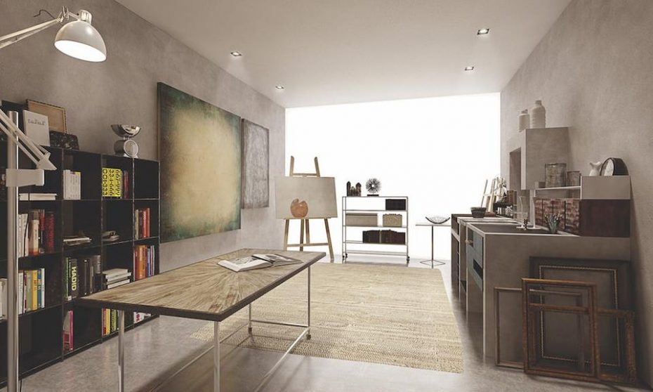 Xưởng nghệ thuật dành cho cư dân tại Ritz Carlton Residences