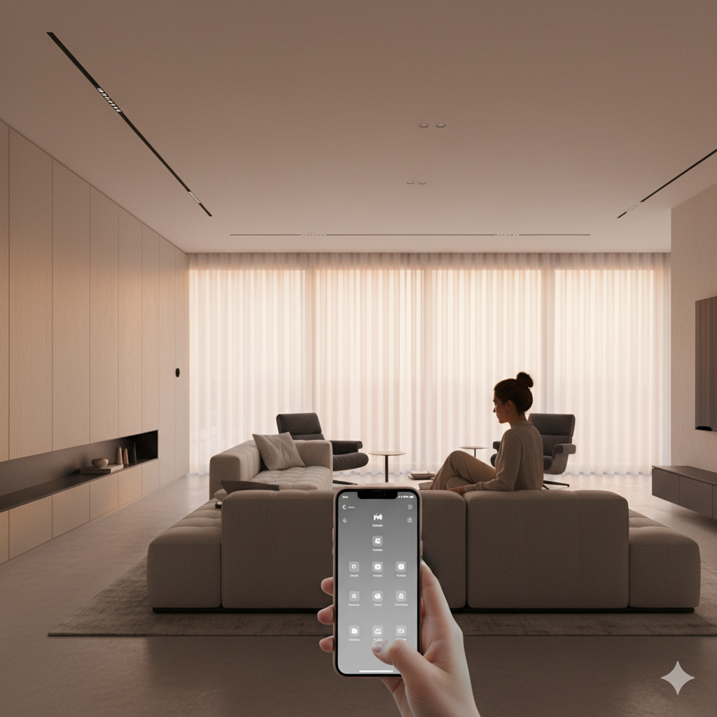 Công nghệ smarthome ẩn dưới kiến trúc
