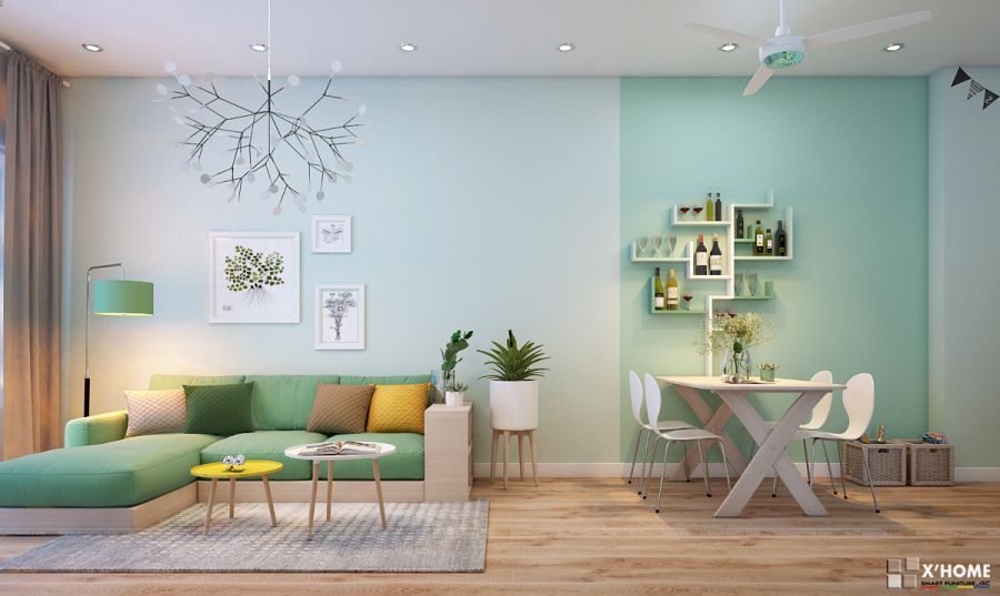 Sofa nhỏ gọn cho phòng khách hẹp
