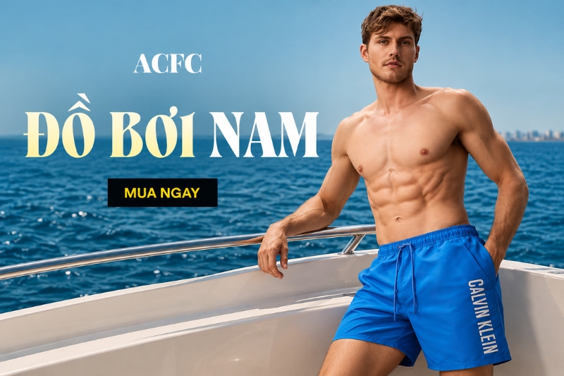 Bí Quyết Chọn Đồ Bơi Nam Cao Cấp: Thoát Nước Nhanh Và Cực Tôn Dáng
